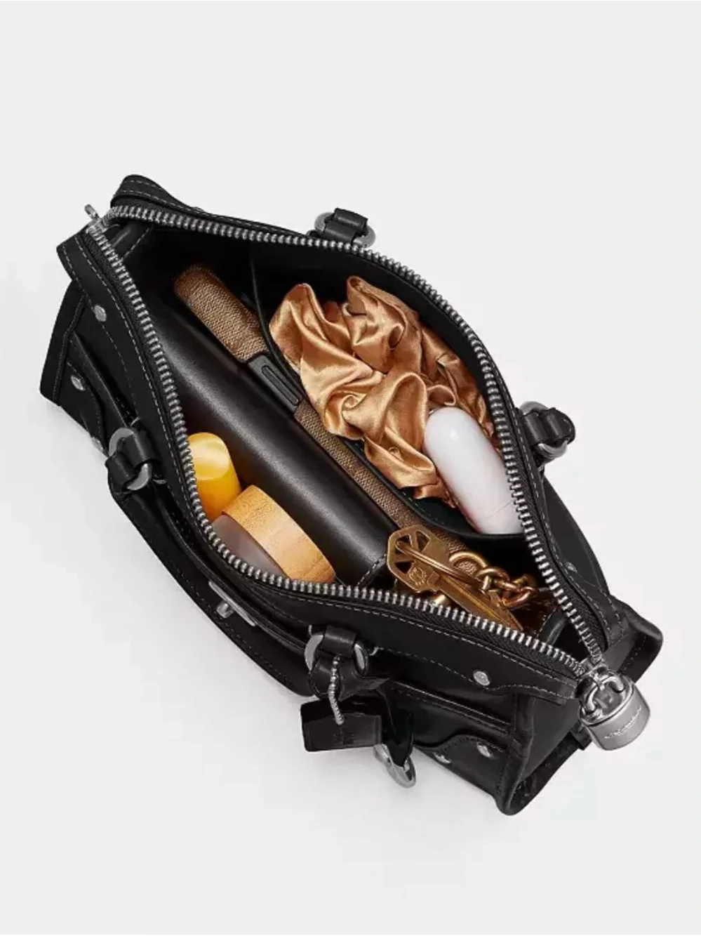 Coach Rhyder Satch Bag 24 in Black